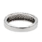 Bague 53 Bague pavée en or blanc 18 carats et diamants 58 Facettes 2686307CN