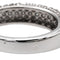 Bague 53 Bague pavée en or blanc 18 carats et diamants 58 Facettes 2686307CN