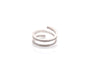 Bague 56 Dinh Van Spirale - Bague en or 18k et diamants 58 Facettes 26915dv