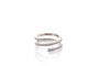 Bague 56 Dinh Van Spirale - Bague en or 18k et diamants 58 Facettes 26915dv