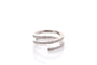Bague 56 Dinh Van Spirale - Bague en or 18k et diamants 58 Facettes 26915dv