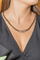 Collier Collier maille anglaise en or jaune 18 carats et diamants 58 Facettes 2695948CN