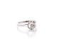 Bague 55 Bague vintage en or blanc 18k et diamant taille ancienne 58 Facettes 26995dv