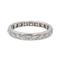 Bague 51 Alliance - Bague en or blanc 18 carats et diamants 58 Facettes 2700178CN
