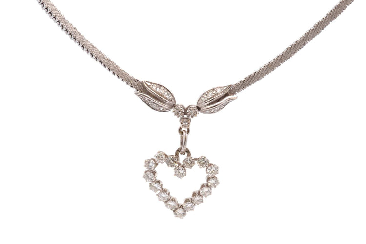 Collier Collier diamants en or blanc 18k 58 Facettes 27034