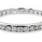 Bague 61 Alliance - Bague en or blanc 18 carats et diamants 58 Facettes 2711805CN