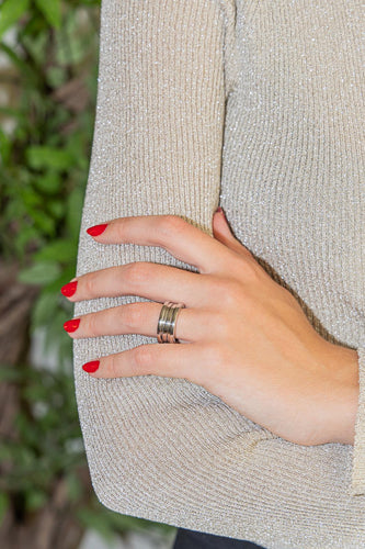 Bague 53 Bulgari B.Zero1 - Bague en or blanc 18 carats 58 Facettes 2711916CN