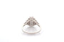 Bague 53 Bague vintage en platine sertie de diamants 58 Facettes 27054a- 27144