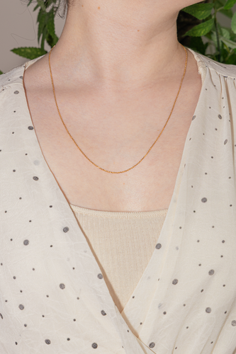 Collier Collier - Chaîne maille forçat en or rose 18 carats 58 Facettes 2717305CN