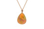 Collier Collier pendentif - Opale d’Éthiopie 37,39 ct et diamants en or 18k 58 Facettes 27207-27463