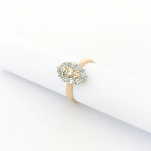 Bague 50 Bague en deux ors 18 carats et diamants 58 Facettes 27213