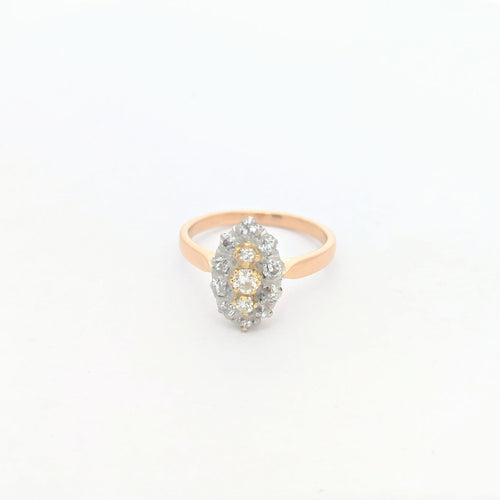 Bague 50 Bague en deux ors 18 carats et diamants 58 Facettes 27213