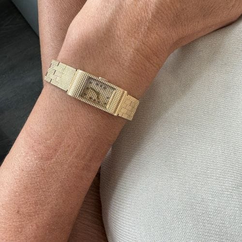 Montre Boucheron Reflet - Montre en or jaune 18 ct 58 Facettes 27256