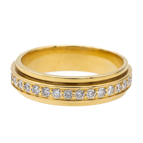 Bague 49 Piaget Possession - Bague alliance en or jaune et diamants 58 Facettes 2728996CN
