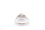 Bague 53 Bague diamant 1,37 ct F/VS1 en platine 58 Facettes 27332-27377