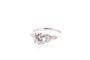 Bague 53 Bague diamant 1,37 ct F/VS1 en platine 58 Facettes 27332-27377