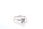 Bague 53 Bague en platine avec diamants 1,14 ct F/VVS2 58 Facettes 27359-27378