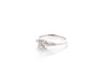 Bague 53 Bague en platine avec diamants 1,14 ct F/VVS2 58 Facettes 27359-27378
