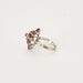 Bague 56 Bague Navette Rubis Diamants 58 Facettes DV0178-11