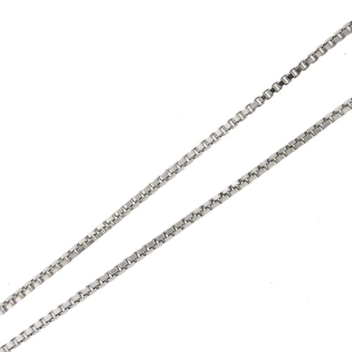 Collier Collier avec croix en or blanc 18 ct et diamants 58 Facettes 27373