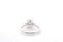 Bague 53 Bague en platine avec diamant 1,13 ct et 2 diamants 58 Facettes 27375-27360