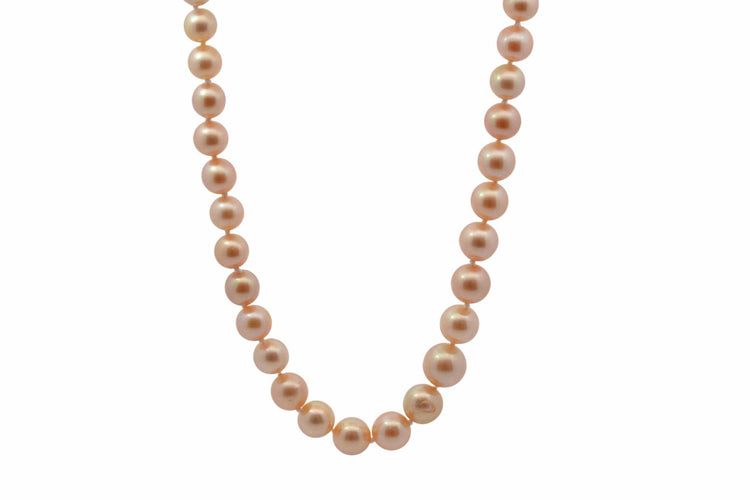 Collier Collier de perles de culture avec fermoir en or 18k 58 Facettes 27384