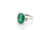 Bague 53.5 Bague en platine avec émeraude 5,44 ct et diamants 58 Facettes 27246-27247-27408-27218