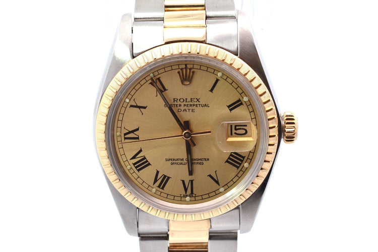 Montre Rolex Oyster Perpetual Date 15223 - Montre automatique 34 mm 58 Facettes 27486