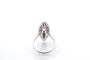 Bague 55 Bague marquise vintage en or blanc 18k et diamants 58 Facettes 27531
