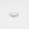 Bague 53 Bague or blanc diamants 58 Facettes DV0267-1