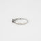 Bague 53 Bague or blanc diamants 58 Facettes DV0267-1