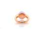 Bague 47 Pomellato Nudo - Bague en or 18k et quartz rose 58 Facettes 27642