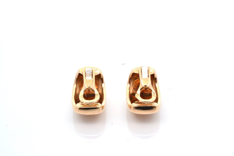 Boucles d'oreilles Cartier - Boucles d’oreilles en or jaune 18k 58 Facettes 27690