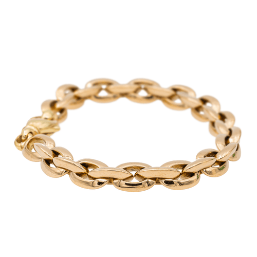 Bracelet Bracelet maille ovale en or jaune 18 carats 58 Facettes 2770056CN