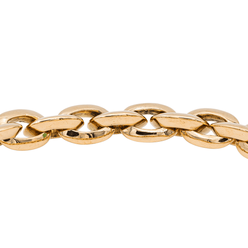 Bracelet Bracelet maille ovale en or jaune 18 carats 58 Facettes 2770056CN