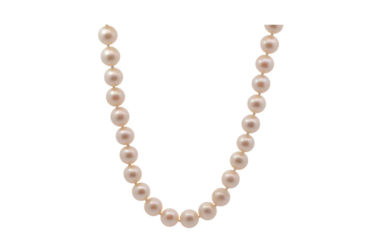Collier Collier de perles de culture avec fermoir en or 18k 58 Facettes 27703