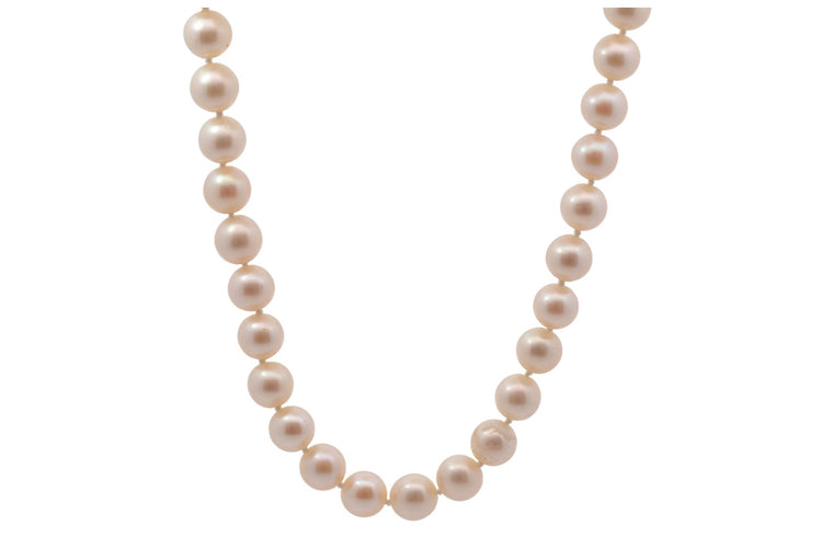 Collier Collier de perles de culture avec fermoir en or 18k 58 Facettes 27703