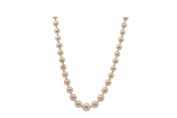 Collier Collier en perles de culture avec fermoir en or jaune 18k 58 Facettes 27736