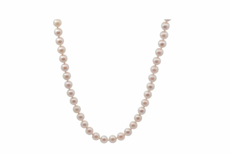 Collier Collier de perles de culture avec fermoir en or jaune 18k 58 Facettes 27737