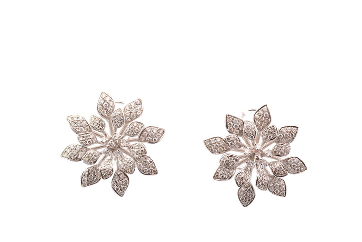 Boucles d'oreilles Boucles d'oreilles en or 18k et diamants 58 Facettes 27759dv