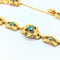 Bracelet Bracelet en or jaune 18 carats et turquoises 58 Facettes 27765