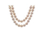 Collier Collier de perles de culture avec fermoir en or 14k et diamants 58 Facettes 27795