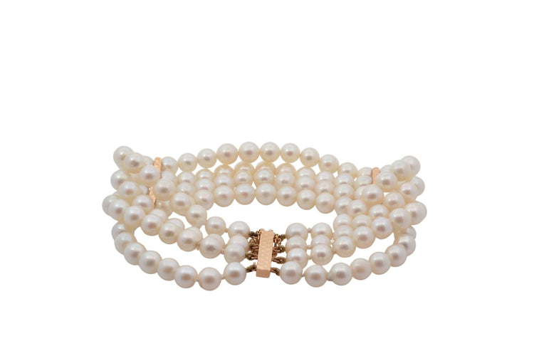 Bracelet Bracelet en or 18k aux perles de culture 58 Facettes 27818