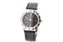 Montre Bvlgari - Montre en acier, mouvement quartz, bracelet cuir 58 Facettes 27876