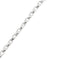 Bracelet Bracelet unisexe en or blanc 18 ct, 21,3 cm 58 Facettes 27884
