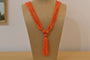 Collier Sautoir ancien en corail 58 Facettes 27896