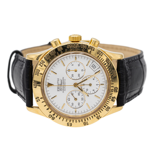 Montre Zenith El Primero - Montre en or jaune 40 mm 58 Facettes 2801601CN