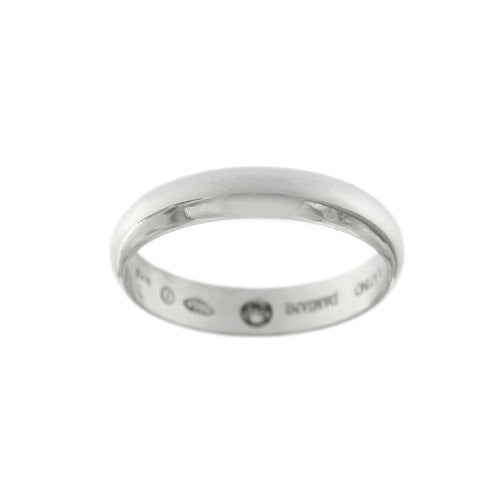 Bague 55 Damiani Forever - Alliance en platine avec diamant 0,03 ct 58 Facettes 28199