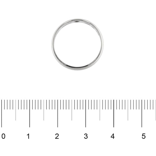 Bague 55 Damiani Forever - Alliance en platine avec diamant 0,03 ct 58 Facettes 28199