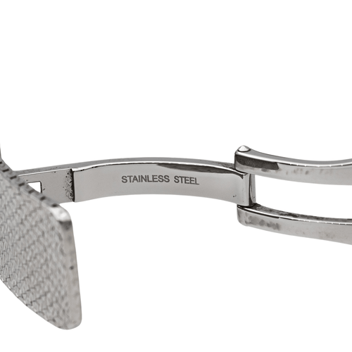 Montre Dior La D de Dior - Montre en acier sertie de diamants 58 Facettes 2820733CN